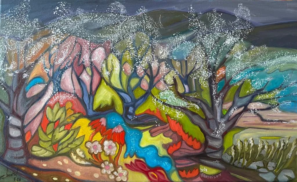 cerisiers en fleurs