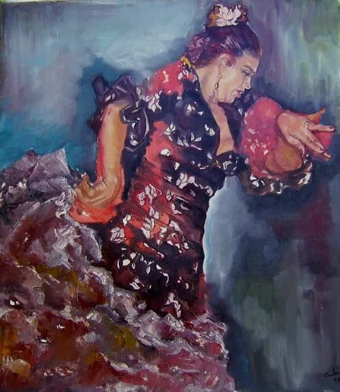 danseuse de flamenco