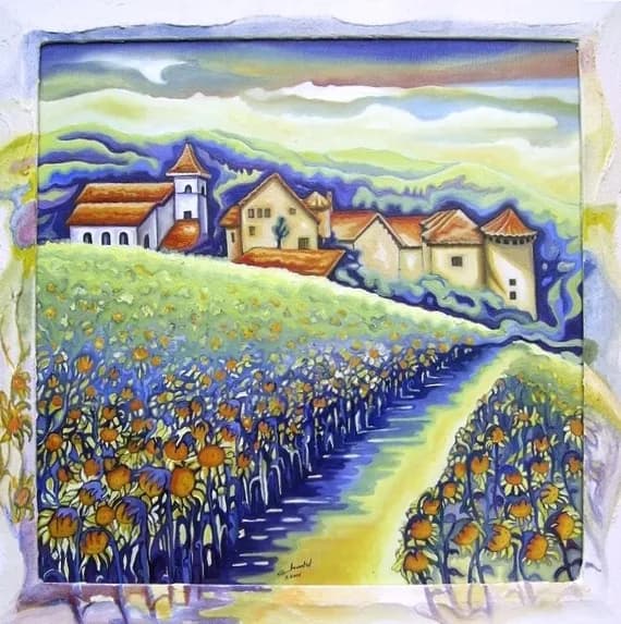 Tournesols à Chuzelle