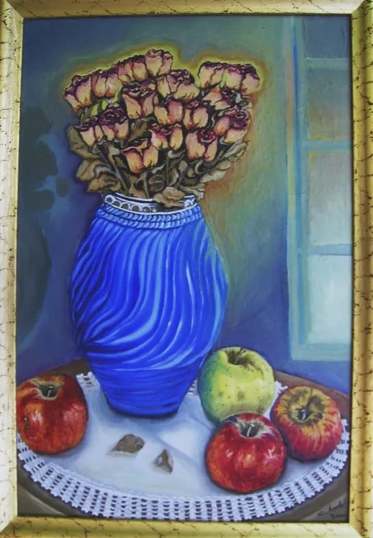nature morte aux pommes