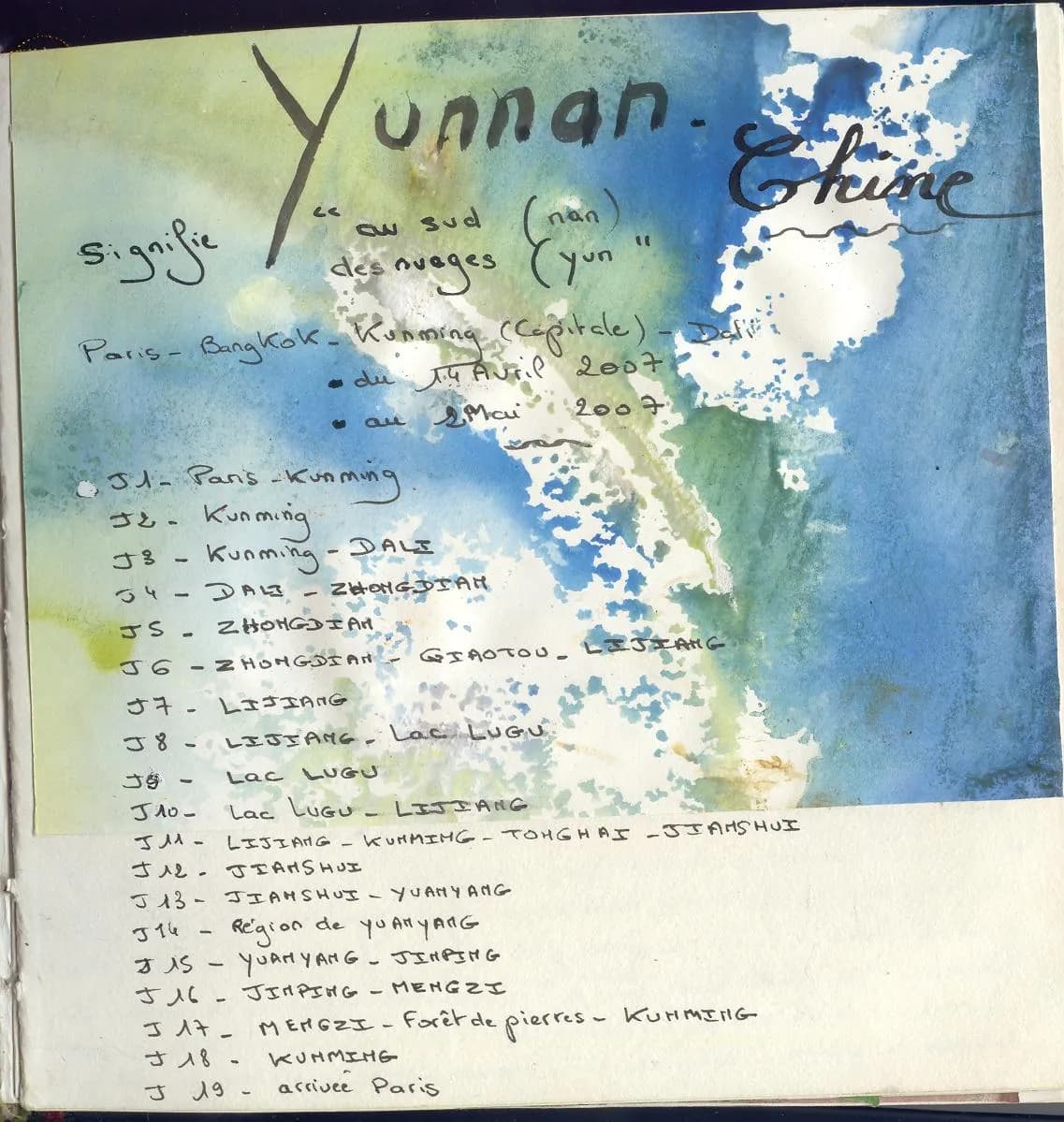 LA CHINE YUNNAN