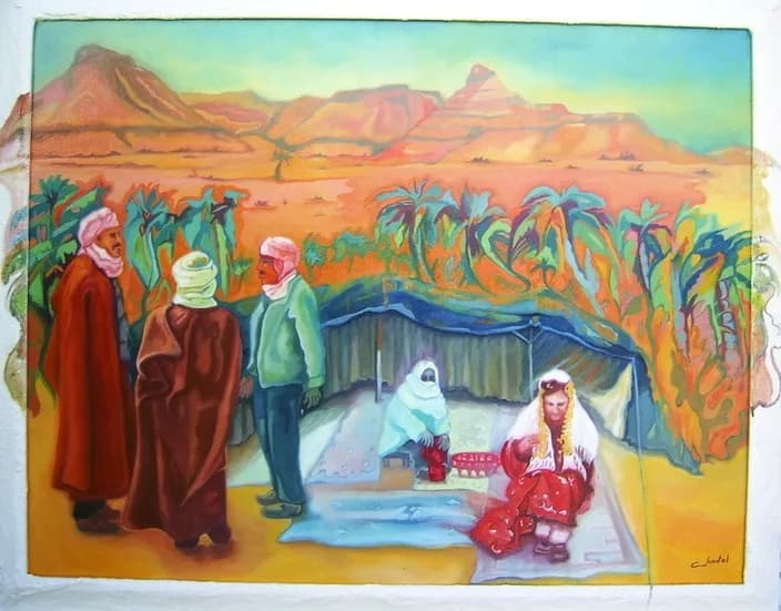 Tente bédouine - Tunisie