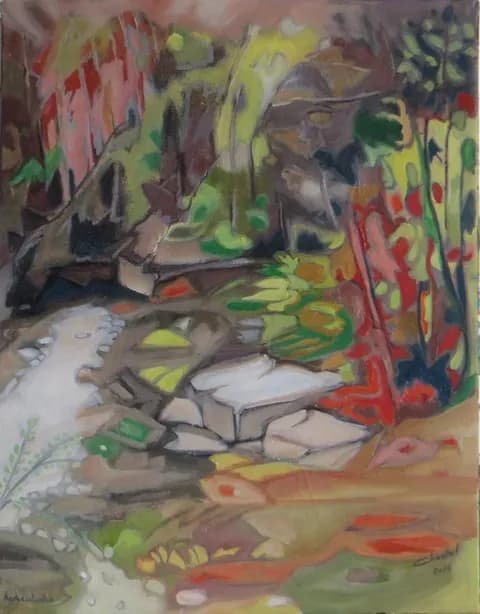Sous-bois H/toile