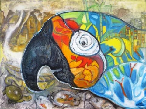 Ara profil gauche